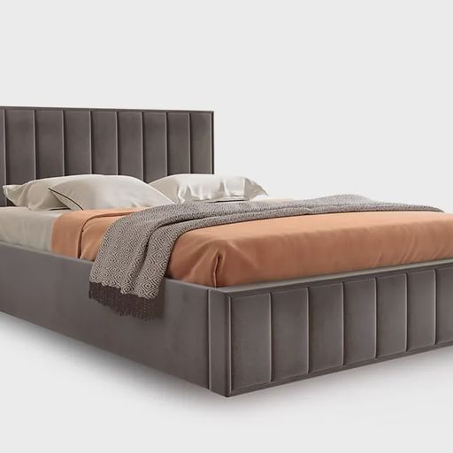 Кровать «Женева», мора коричневая