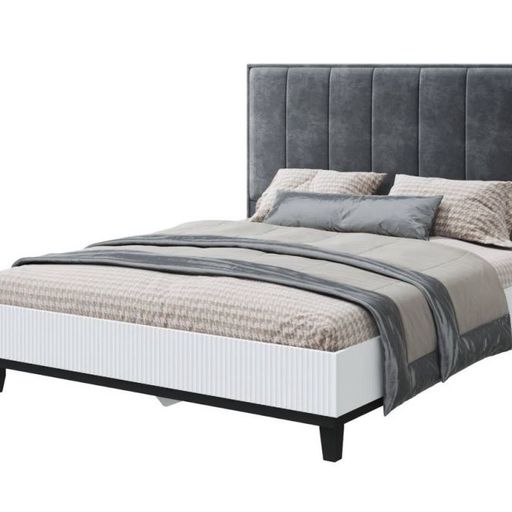 Кровать «Шарлиз», велюр