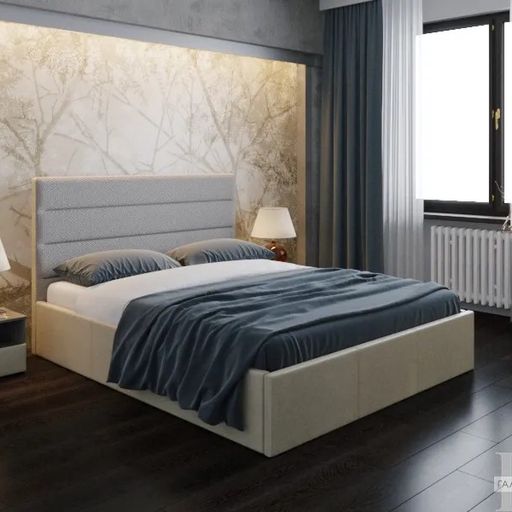 Кровать «Севилья», бежевая