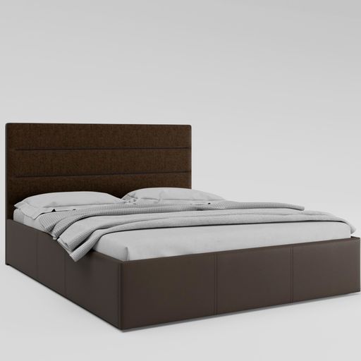 Кровать «Севилья», коричневая