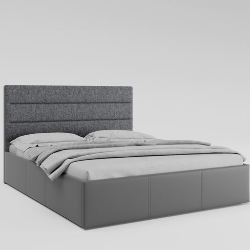 Кровать «Севилья», серая