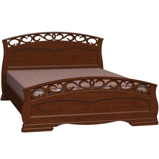 Кровать «Грация», орех, 900x2000