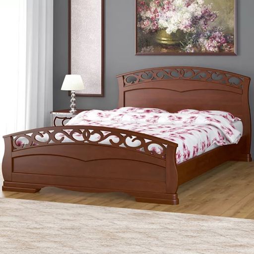 Кровать «Грация», орех, 1600x2000