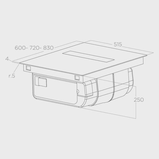 Индукционная варочная панель ELICA NIKOLATESLA PRIME S BL/A/83