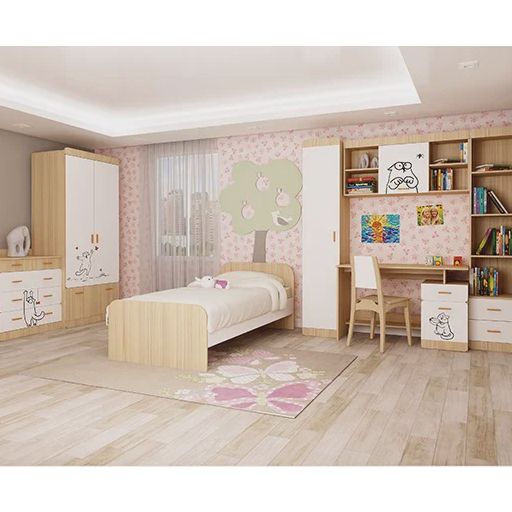 Детская кровать «Кот 900.3» (900x1900)