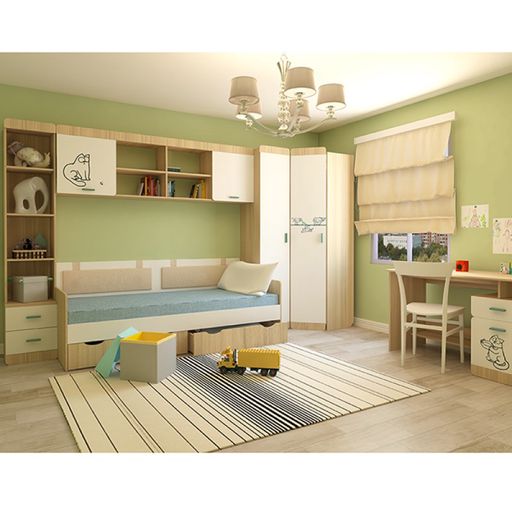 Детская кровать «Кот 900.4» (900x2000)