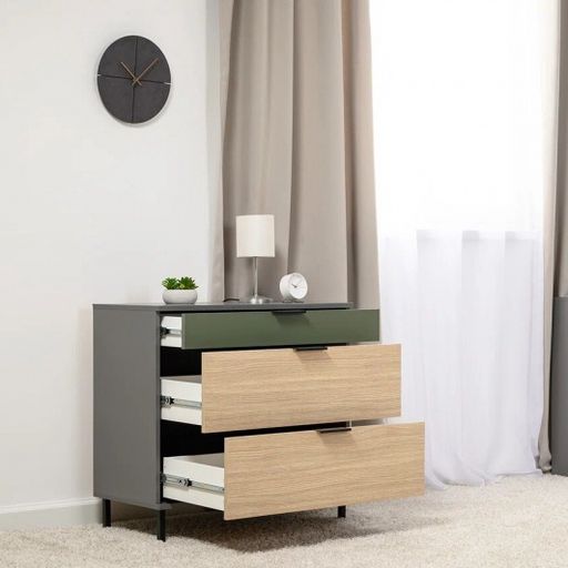 Комод «Марвэл 16.234.03», зеленый