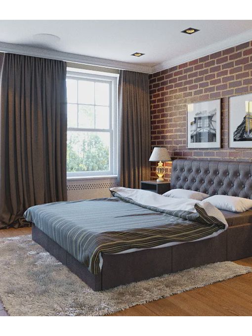 Кровать с подъёмным механизмом «Дженни-экокожа»