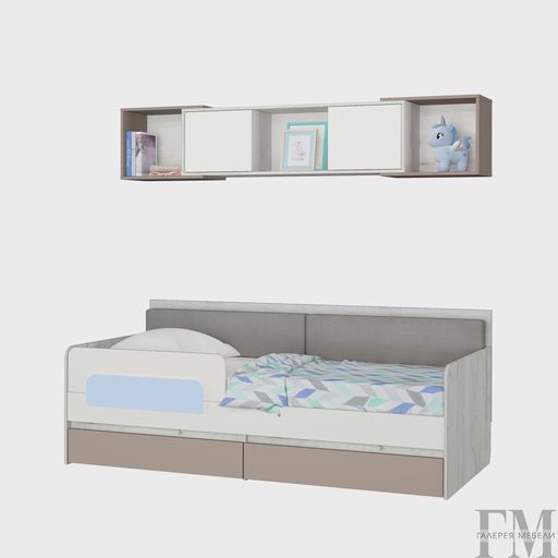 Кровать «Зефир 900.4», 900x2000