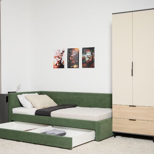 Шкаф «Марвэл 16.317.03», зеленый