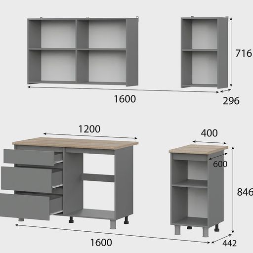 Кухонный гарнитур «Денвер»